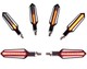 Sequential LED + Stop indicator for XVS 650 A - YAMAHA