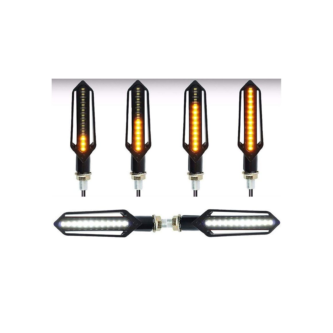 Clignotant + Feux de jour LED XJ 550 (4V8) - YAMAHA - NightX V3.0