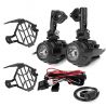 LED-lys med lang rækkevidde + Tågelygte SRX 50 (AF42) - HONDA - Tilpasningsbar - 40W - Aluminium - BW001