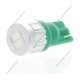 Ampoule 6 LED SG - W5W - Vert 12V Lampe de signalisation