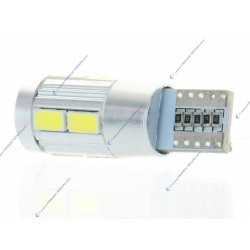 10 LED-SG-Glühbirne – W5W – Weiß – CANBUS-Anti-Fehler auf dem Armaturenbrett, 12 V