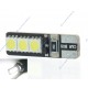 BULB 6 LEDS SMD CANBUS - T10 W5W 12V - White Car night light lamp