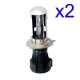 2 x 35w bulb H4-3 5000K Bi-Xenon HID kit for
