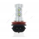 Bombilla 10 LED CREE 50W - H11 - Faro antiniebla LED de alta gama 12V - Blanco
