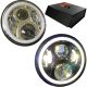 Optique LED Rond HARLEY DAVIDSON Electra Glide ULTRA 1450 - Homologué 7 pouces 40W 4500Lms