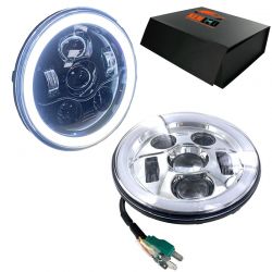 YAMAHA XJR 1200 (4PU) Performance LED-optik - Godkendt 7 tommer 40W 6 linser