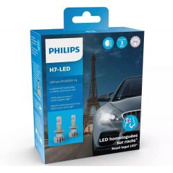 Homologué LED Kit * H7 Pro6001 Ultinon Philips 11972U6001X2 5800K + 230%