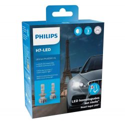 Kit LED homologado* H7 Pro6001 Ultinon Philips 11972U6001X2 5800K + 230%