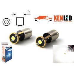 2 x BOMBILLAS T4W 3-LED Super Canbus 400Lms XENLED - ORO - BA9S