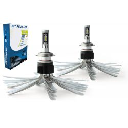 Kit LED lights bulbs for Iveco eurotrakker single headlight