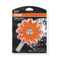 Osram LEDSL302 LED Guardian Road Flare Traffic Light, Orange