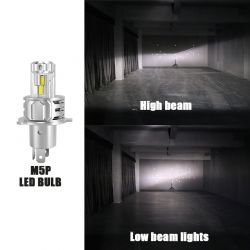 2x H4 Bi-LED-Lampe Terminator5 Leistung 11.000 Lms echt 45 W CANBUS - XENLED - FEHLERFREI