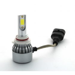 2 lampadine LED HB4 9006 COB ventilato C6 - 3800Lms - 12V / 24V - P22d