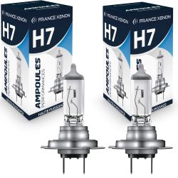 2 x H7 55W 12V ORIGINAL pærer - FRANCE-XENON - PX26d