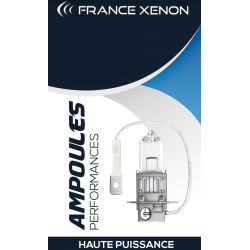 2 x 55W Glühlampen H3 12V Herkunft - Frankreich-Xenon