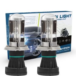 2 x H4-3 Bi-Xenon bulbs 35w 8000k HID kit for