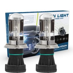 2 x 35W Glühbirne H4-3 5000K Bi-Xenon-HID-Kit für
