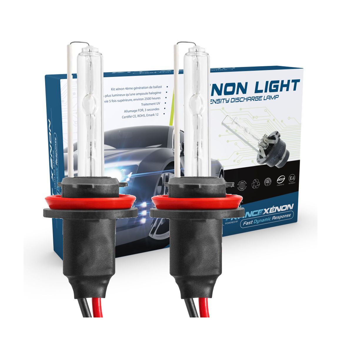 2 x ampoules H8 / H9 / H11 4300K 35W xénon hid de rechange