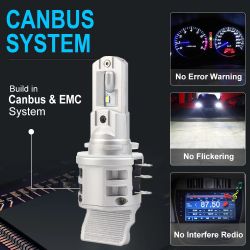 2 x Ampoules H15 LED EasyLite 8000Lms CANBUS 20W/8W
