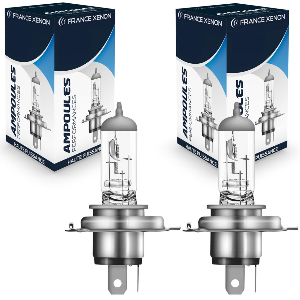 Ampoules de rechange H4 - KIA RIO III Saloon (UB) - DuoBox halogène - Croisements