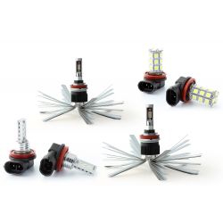 PACK ANTIBROUILLARDS AVANT LED POUR JEEP GRAND CHEROKEE III (WH, WK)