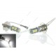 2 x Ampoules H3 24V - LED SMD 9 LED - Lampe de camion / Signalisation - Blanc