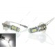 2 x H3 24V lampen - LED SMD 9 LED - Vrachtwagenlamp / Signalering - Wit