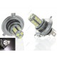 2 x H4 24V bulbs - LED SMD 18 LED - 24 Volt truck bulb