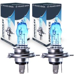 2 x H4 60/55W 6000K HOD Xtrem-lampor - FRANCE-XENON - 12V - P43t-38
