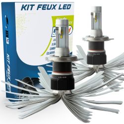 2 x bulbs h4 bi-55w LED xl6s - 4600lm - short - 12v / 24v