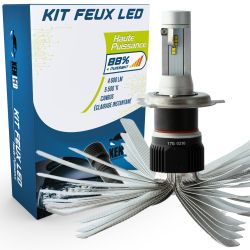 Bulb H4 dual LED xl6s 55W - 4600lm - Motorcycle - 12v / 24v