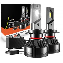 Pack Ampoules LED H7 FALCON3 45W - 11 000Lms réels - Spécial Feux de route - 9-32V