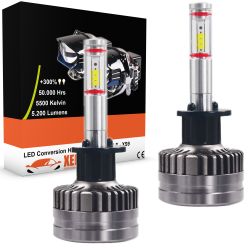 LED Bulbs Kit H1 XS9 60W 5200Lms Premium LED Pro - Lens Design