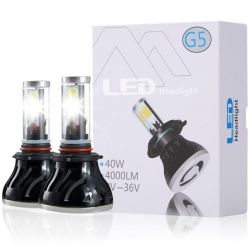 2 x H11 LED hovedpærer 40W - Top of the range - High power 12V billampe