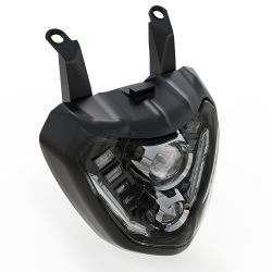 LED headlight FZ07 MT-07 FZ-07 14-17 IP67 waterproof plug & play canbus 92W Real - XENLED - 6000Lms - Yamaha