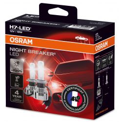 LED H7 Homologuées SKODA Octavia OSRAM NIGHT BREAKER® LED - 64210DWNB - Certificat