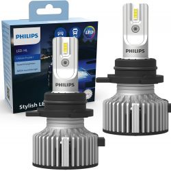2x bombillas HIR2 9012 para luz delantera LED Ultinon Pro3021 11012U3021X2 - Philips 12V y 24V
