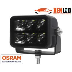 3.4" 30W XenLEd LED Work Light with OSRAM LED SPOT Beam - 2520Lms LED Bar R10 Approved