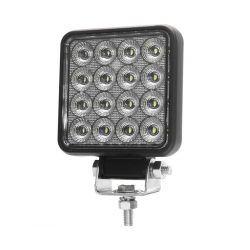 Square LED Work Light 24W 3200Lms 3.7" Wide Beam for Motorcycle Truck 4x4 - LED OSRAM