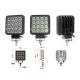 Square LED Work Light 24W 3200Lms 3.7" Wide Beam for Motorcycle Truck 4x4 - LED OSRAM
