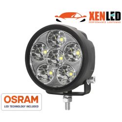 LED-Scheinwerfer 30W 3120Lms 3,6" Runder Weitwurfstrahl für Motorrad-LKW 4x4 ATV - LED OSRAM