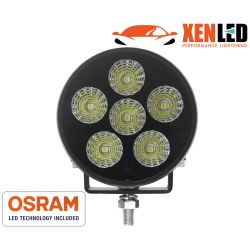 LED-Scheinwerfer 30W 3120Lms 3,6" runder breiter Strahl für LKW 4x4 ATV - LED OSRAM - LED-Rückfahrscheinwerfer