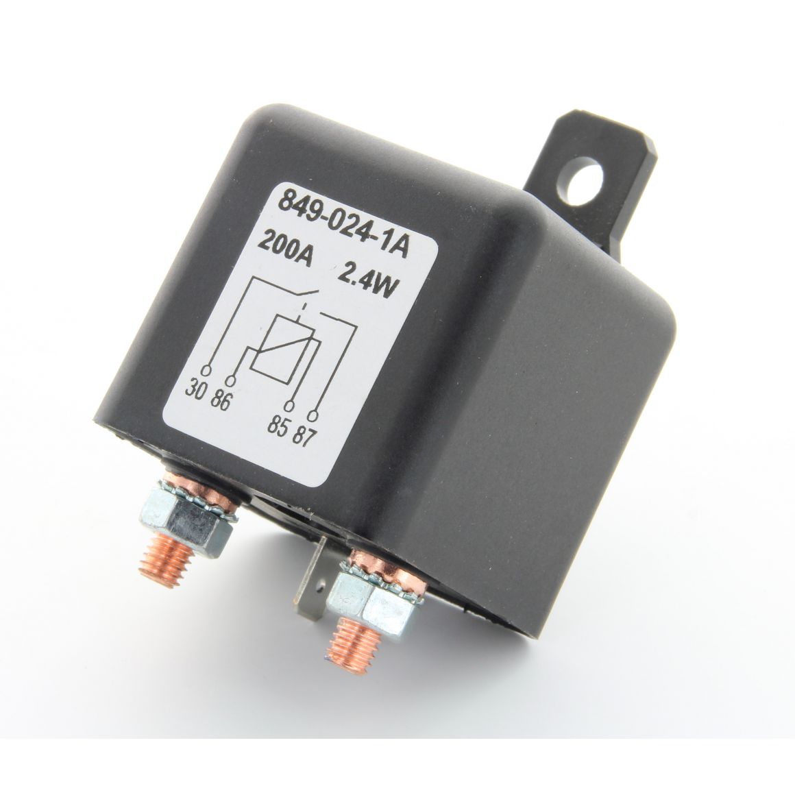 12VDC 200A 4 pin Normally Open Relay Heavy Duty car Starter Relay Large Vehicles for car Starting with terminals 