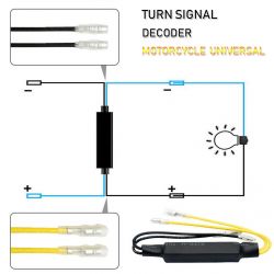 módulo cancelador de flash rápido para luces parpadeantes de Xenled - Plug & Play