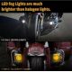 Kit feux additionnels LED Honda GL 1800 Goldwing 2012-2017 - 6500K - 54W - Homologué - NOIR