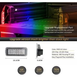 RGB-LED-Kofferraum-Bettlicht-Kofferraumbeleuchtungssatz für Toyota Tacoma 2020 2021