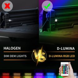 RGB Led Trunk Bed Light Trunk Lighting Kit For Toyota Tacoma 2020 2021
