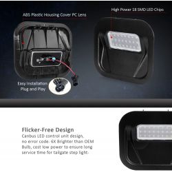 RGB-LED-Kofferraum-Bettlicht-Kofferraumbeleuchtungssatz für GMC Sierra & Chevrolet Silverado