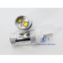 6 LED CREE 30W bulb - W21/5W - High-end 12V Double intensity White