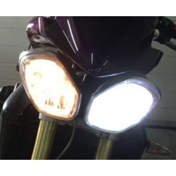 Empaque faro bulbos efecto de xenón para la motocicleta 650 (mh00) - Aprilia